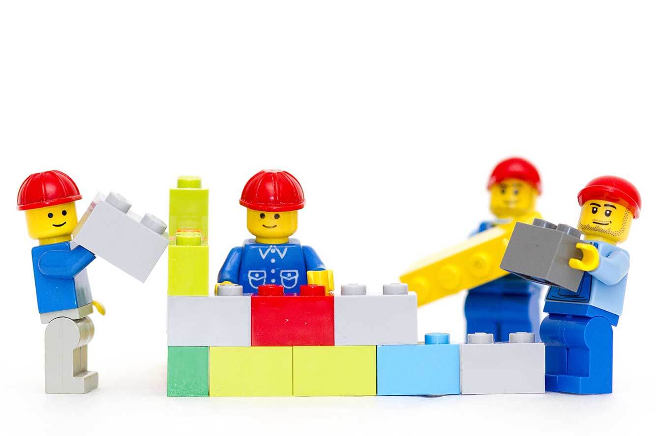 feel, touch, and shape (LEGO bricks)